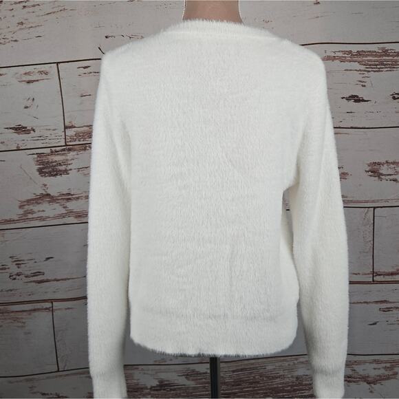NWOT Bailey 44 Super Soft White Sweater Size Large - Picture 3 of 7